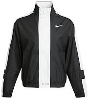 (Women) Nike Sportswear Repel Colorblock Loose Woven Jacket Black Spring Edition CZ8801-010 (Women) Nike Sportswear Repel Colorblock Loose Woven Jacket Black Spring Edition CZ8801-010
