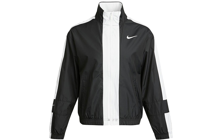 Order (W) Nike Sportswear Repel 拼接寬鬆織布外套 黑色 春季版 CZ8801-010