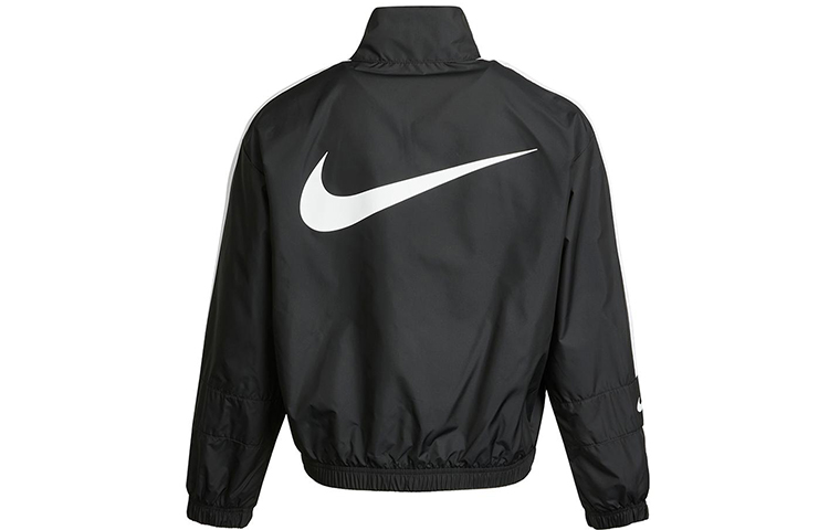 Lookbook (W) Nike Sportswear Repel 拼接寬鬆織布外套 黑色 春季版 CZ8801-010