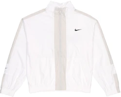 (Women) Nike Sportswear Repel Loose-Fit Vintage Jacket White Spring Collection CZ8801-100 (Women) Nike Sportswear Repel Loose-Fit Vintage Jacket White Spring Collection CZ8801-100