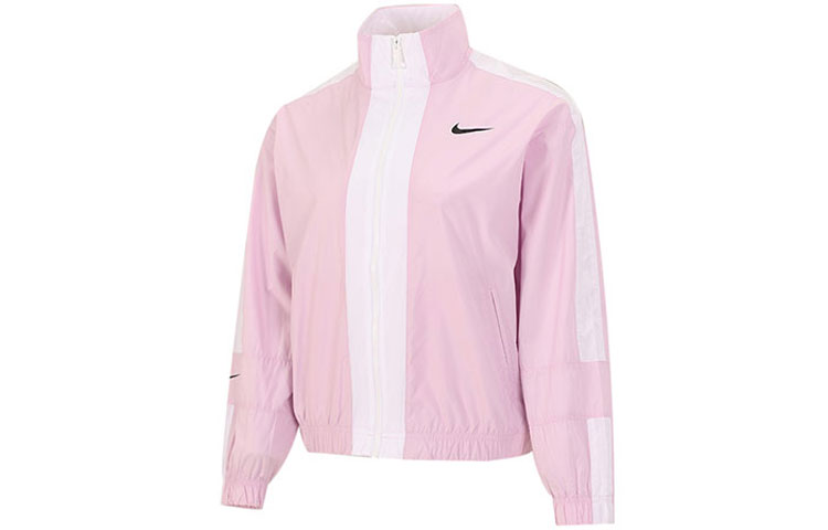 (Women) Nike Sportswear Repel Retro Colorblock Loose Fit Woven Jacket Pink CZ8801-695