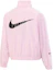 Lookbook (W) Nike 運動復古拼色寬鬆防潑水外套 粉色 CZ8801-695