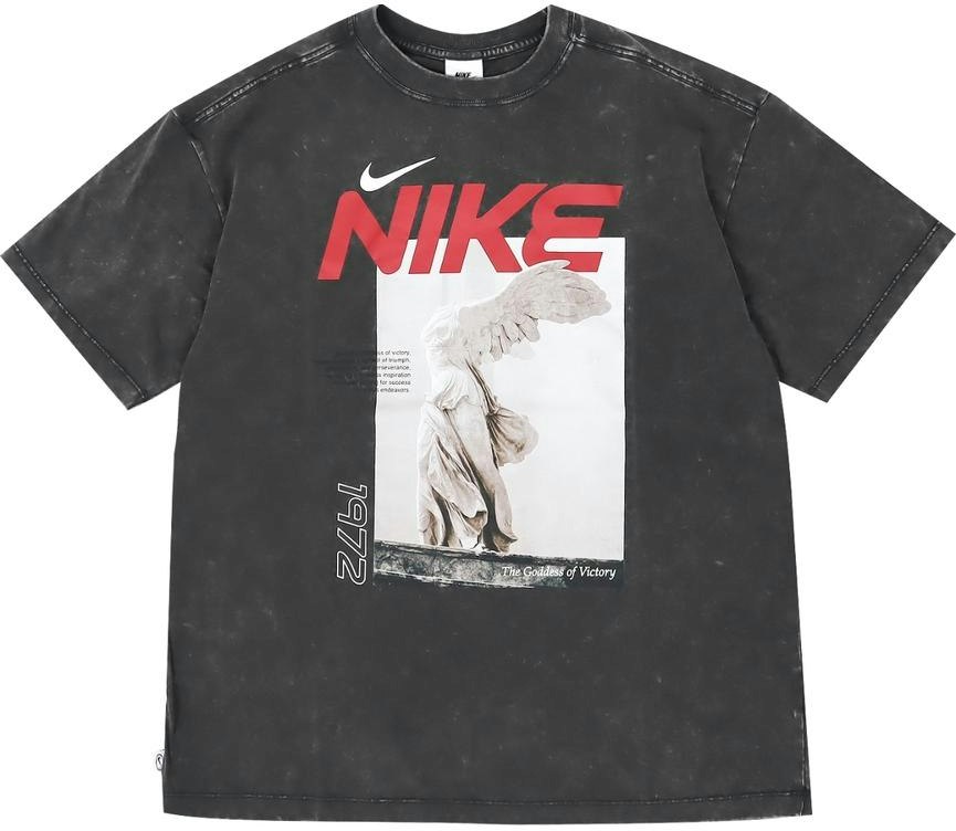 women-nike-sportswear-retro-letter-print-casual-t-shirt-gray-black-hf-6292-060