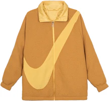 (Women) Nike Sportswear Reversible Retro Colorblock Jacket Chili Yellow DC5138-774 (Women) Nike Sportswear Reversible Retro Colorblock Jacket Chili Yellow DC5138-774