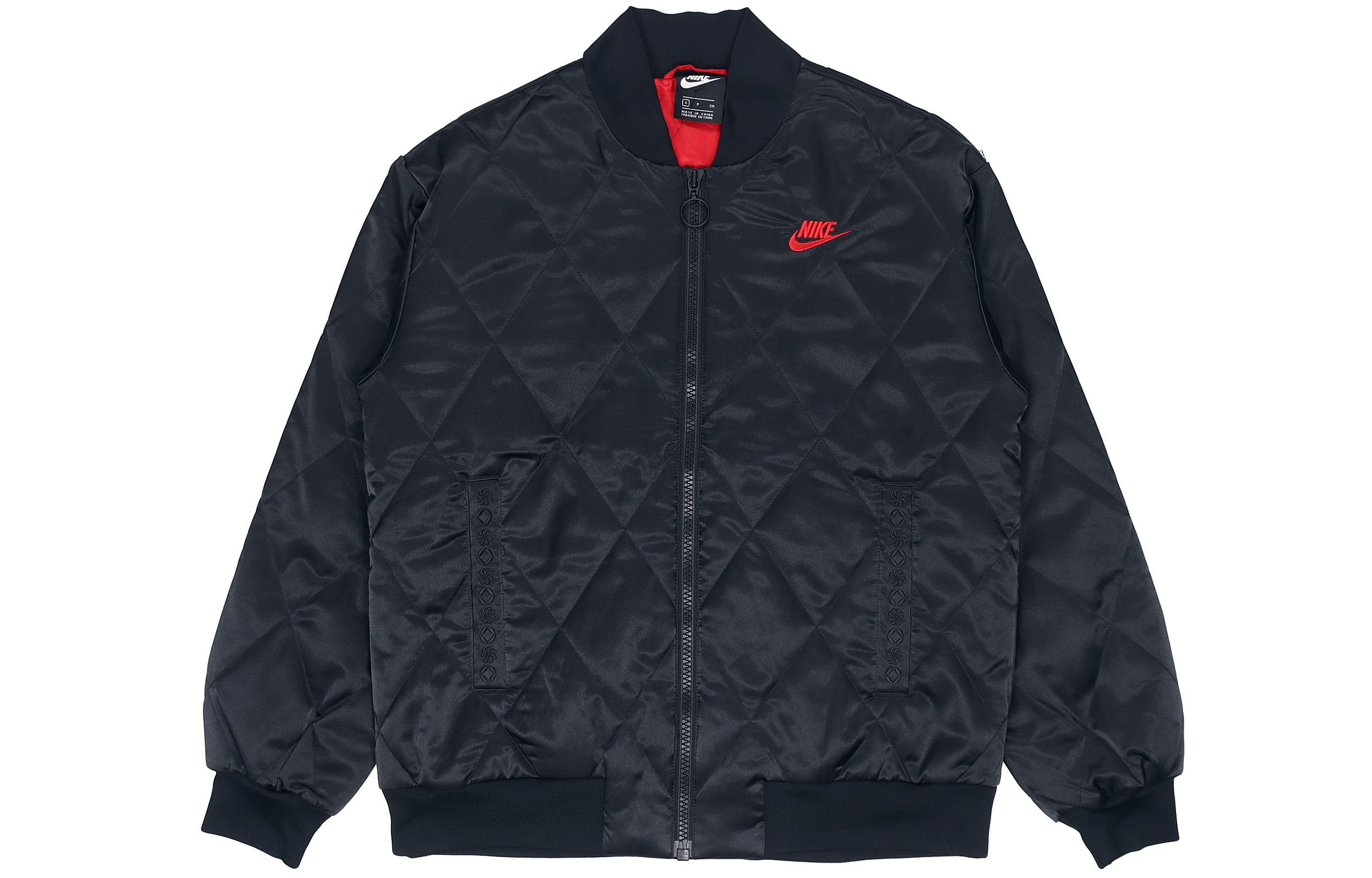 (Women) Nike Sportswear Satin-Finish Synthetic-Fill Winter Jacket Black CU3664-010