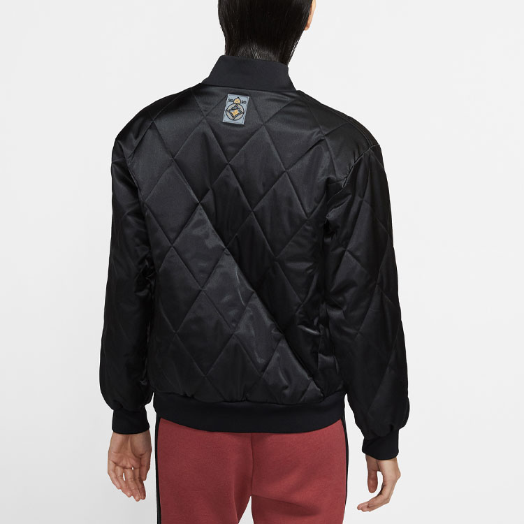 (Women) Nike Sportswear Satin-Finish Synthetic-Fill Winter Jacket Black CU3664-010 圖 6