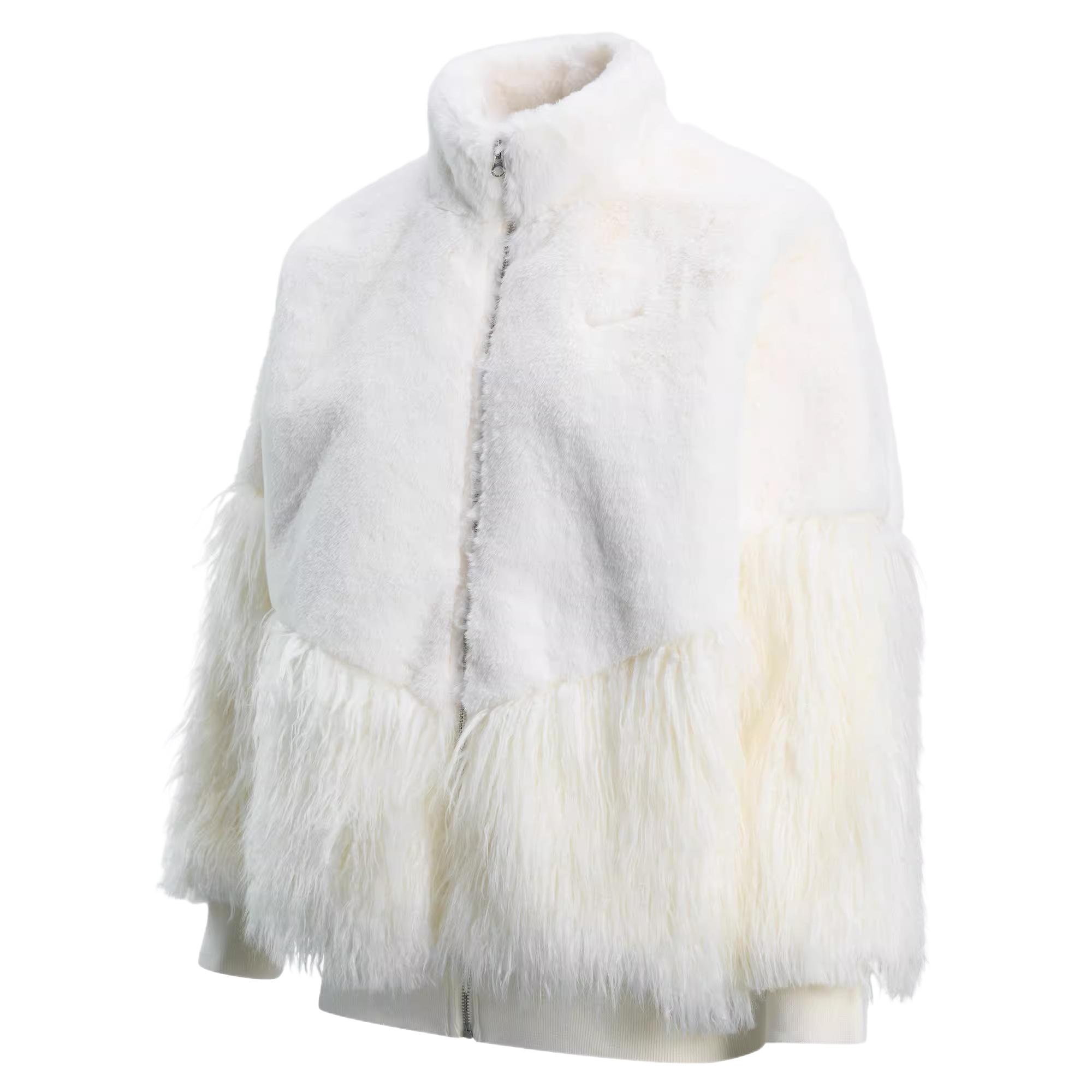 (Women) Nike Sportswear Serpentine Windproof Warm Jacket Off-White HV8464-133 圖 2