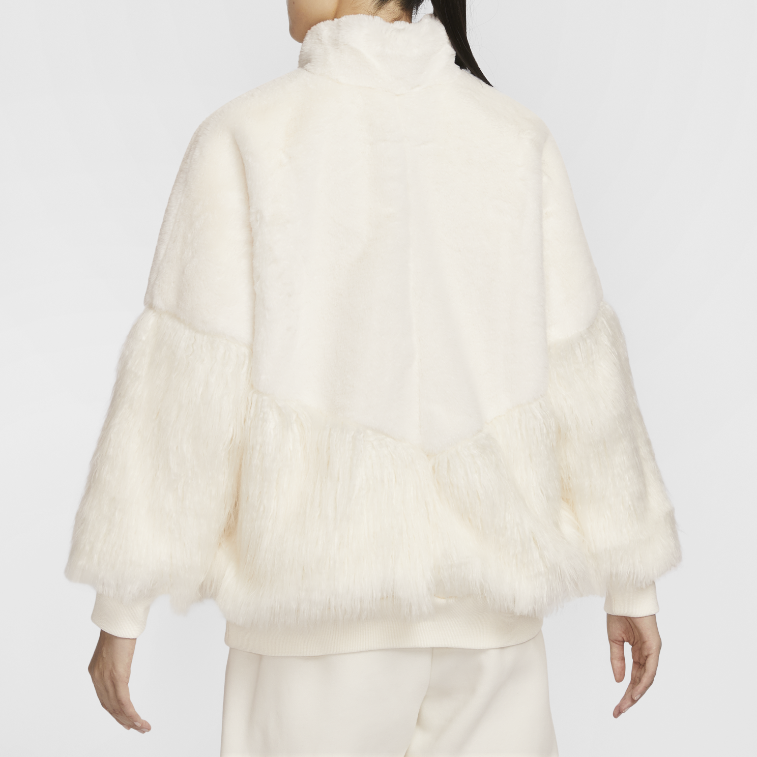 (Women) Nike Sportswear Serpentine Windproof Warm Jacket Off-White HV8464-133 圖 7