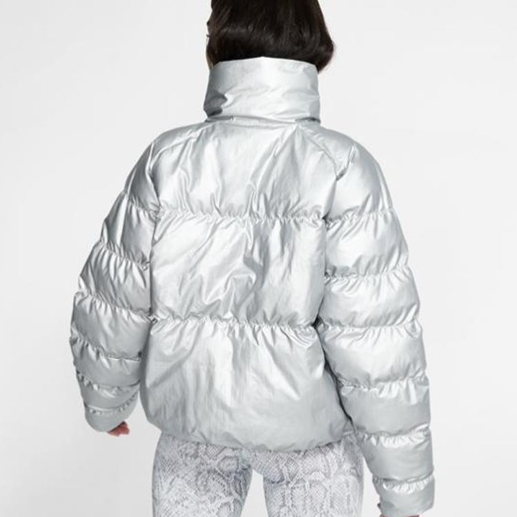 (Women) Nike Sportswear Silver Synthetic Fill Winter Jacket BV3136-095 圖 4