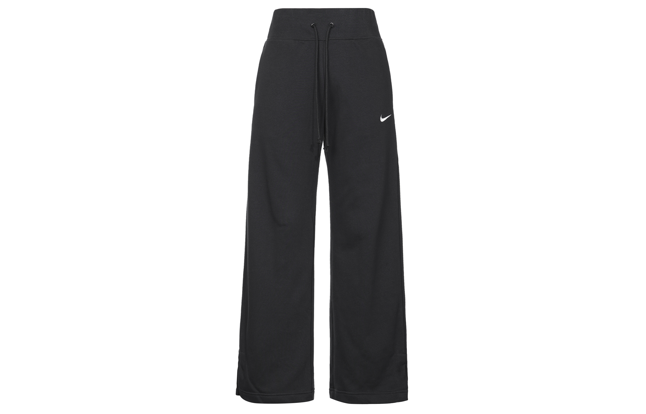 (Women) Nike Sportswear Solid Color Knit Joggers - Black. FZ7208-010