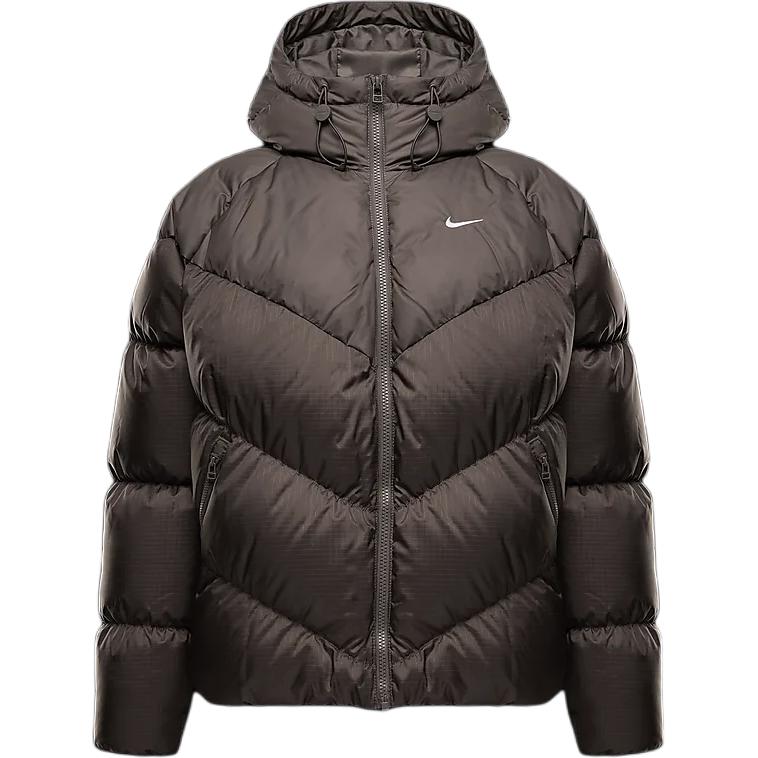 (Women) Nike Sportswear Storm-FIT  Waterproof Puffer Jacket Mineral Grey/White. HF7871-004