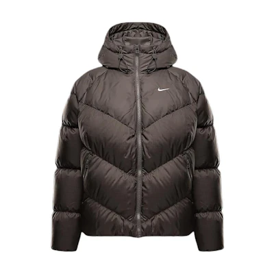 (Women) Nike Sportswear Storm-FIT Waterproof Puffer Jacket Mineral Grey/White. HF7871-004