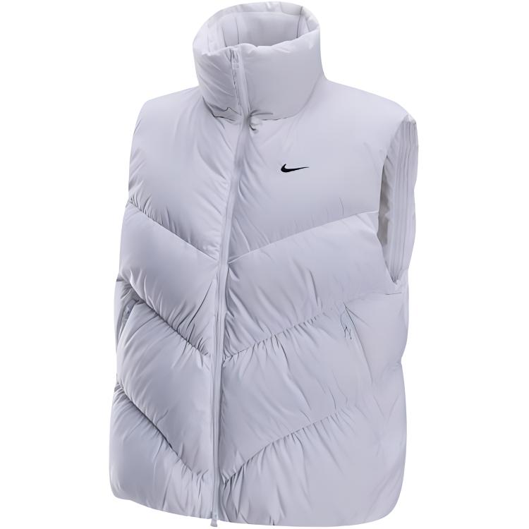 (Women) Nike Sportswear Storm-FIT  White Windproof Water-Resistant Vest. HF7897-100