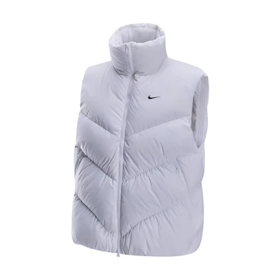 (Women) Nike Sportswear Storm-FIT White Windproof Water-Resistant Vest. HF7897-100