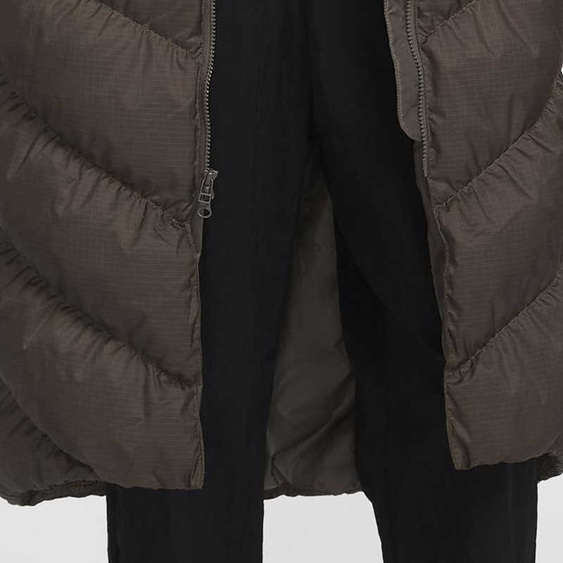 Sizing (W) Nike 運動風暴防護長版羽絨外套 - 礦物灰 HF7894-004