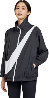 (Women) Nike Sportswear Swoosh Retro Colorblock Windbreaker Jacket Black Spring CV8659-010 Shop (Women) Nike Sportswear Swoosh Retro Colorblock Windbreaker Jacket Black Spring CV8659-010