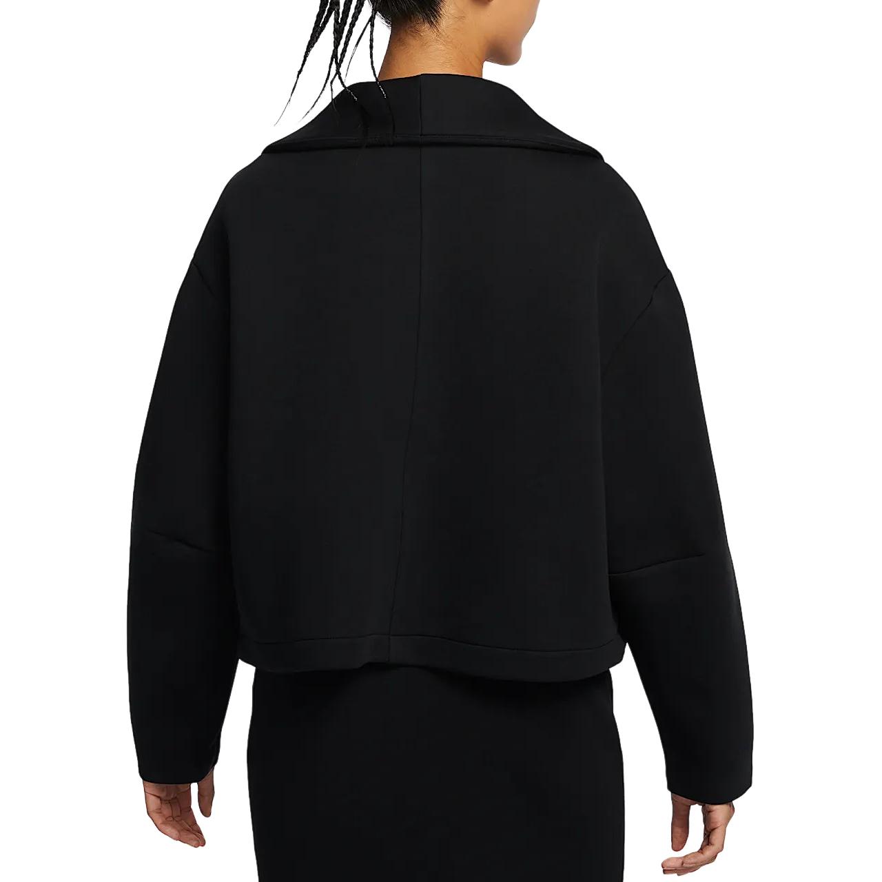 (Women) Nike Sportswear Tech Fleece Black Long Sleeve Stylish Jacket HJ0970-010 圖 3