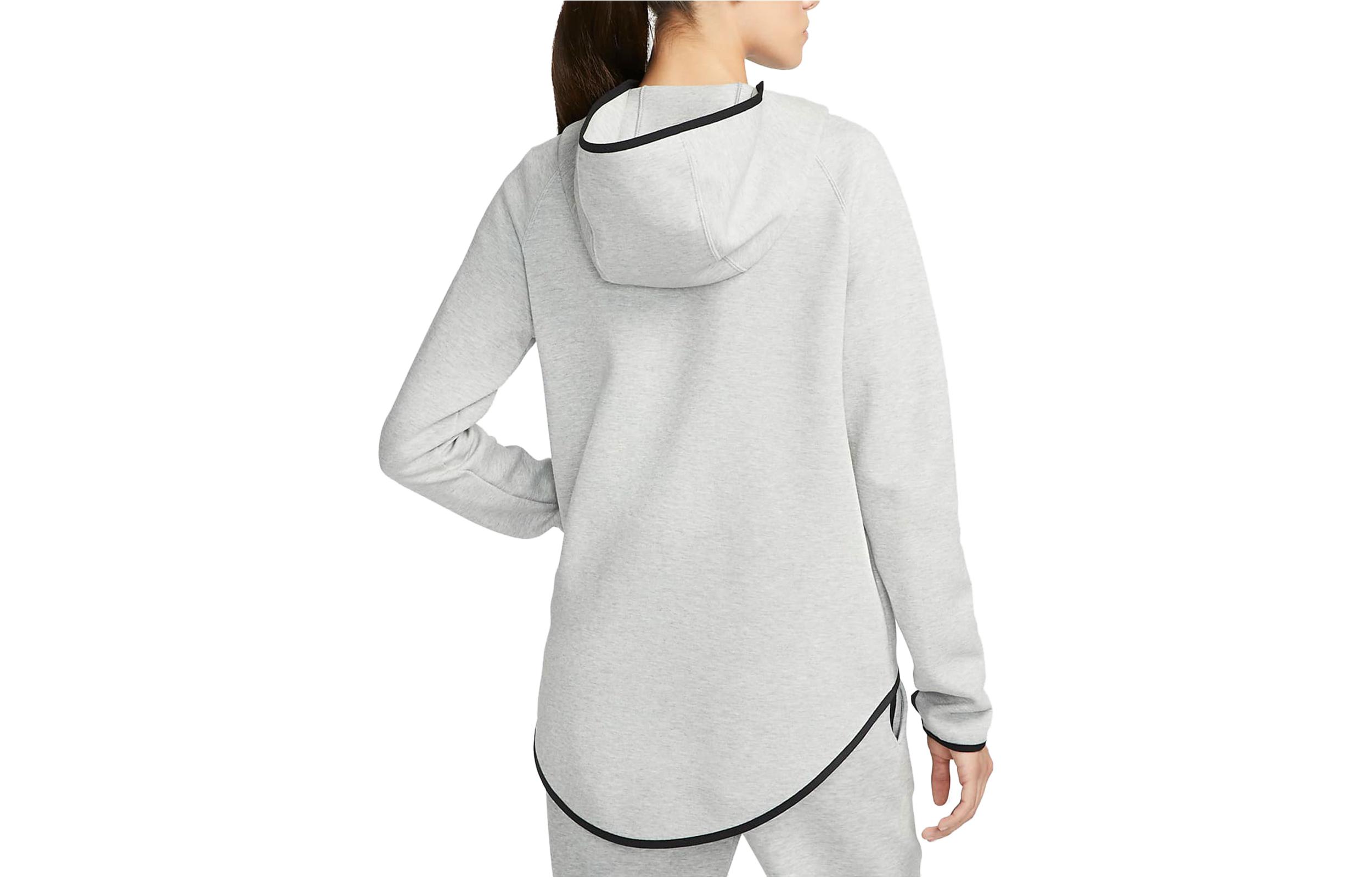 (Women) Nike Sportswear Tech Fleece Full-Zip Hoodie Dark Grey FN4165-063 圖 3