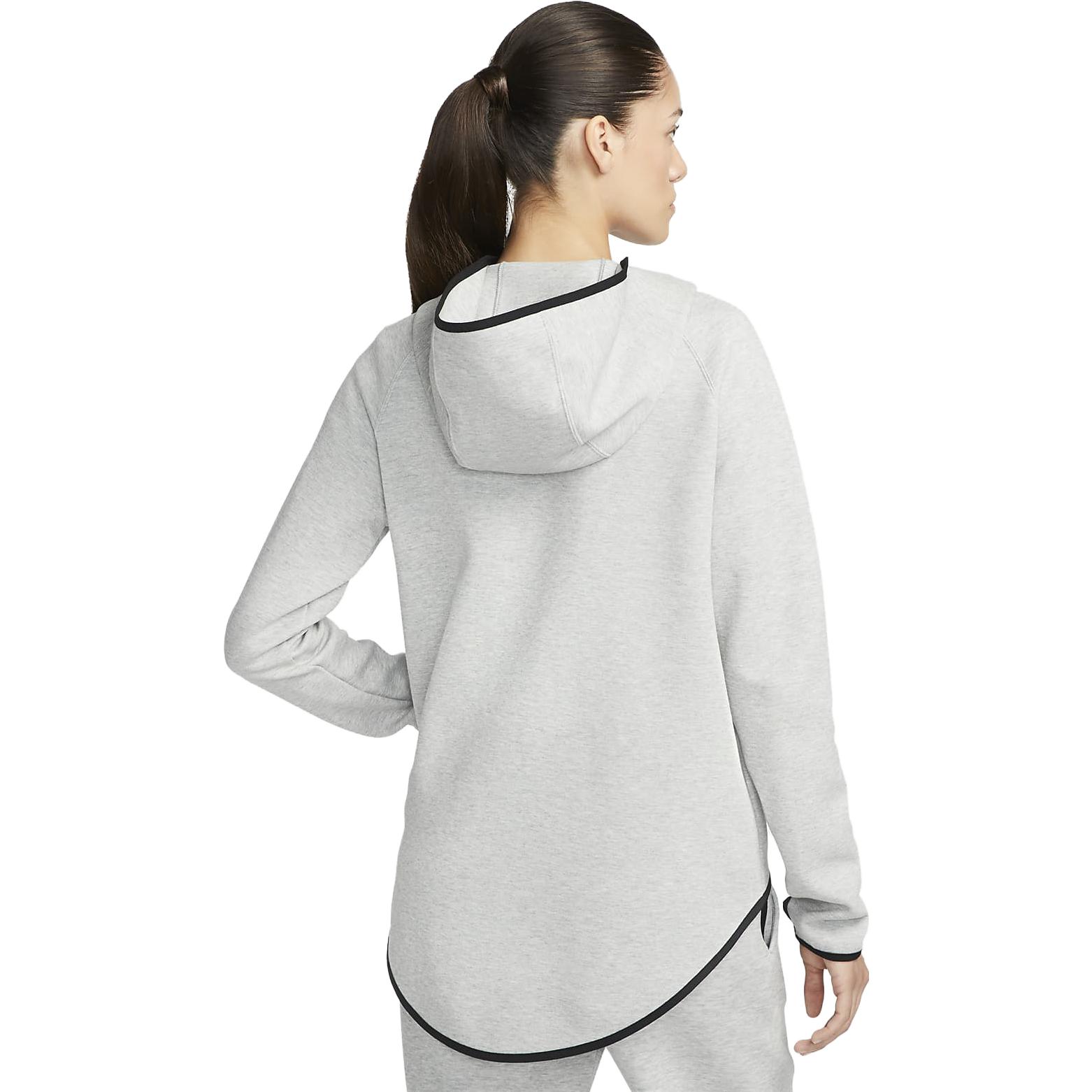 (Women) Nike Sportswear Tech Fleece Full-Zip Hoodie Dark Grey FN4165-063 圖 6