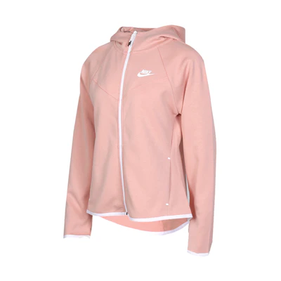 (Women) Nike Sportswear Tech Fleece Hoodie Jacket Light Pink BV3456-606