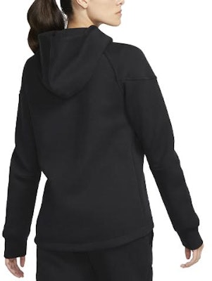 (W) Nike Sportswear Tech Fleece Windrunner Sudadera con Capucha Negra (Mujer). FB8338-010 Lookbook (W) Nike Sportswear Tech Fleece Windrunner Sudadera con Capucha Negra (Mujer). FB8338-010