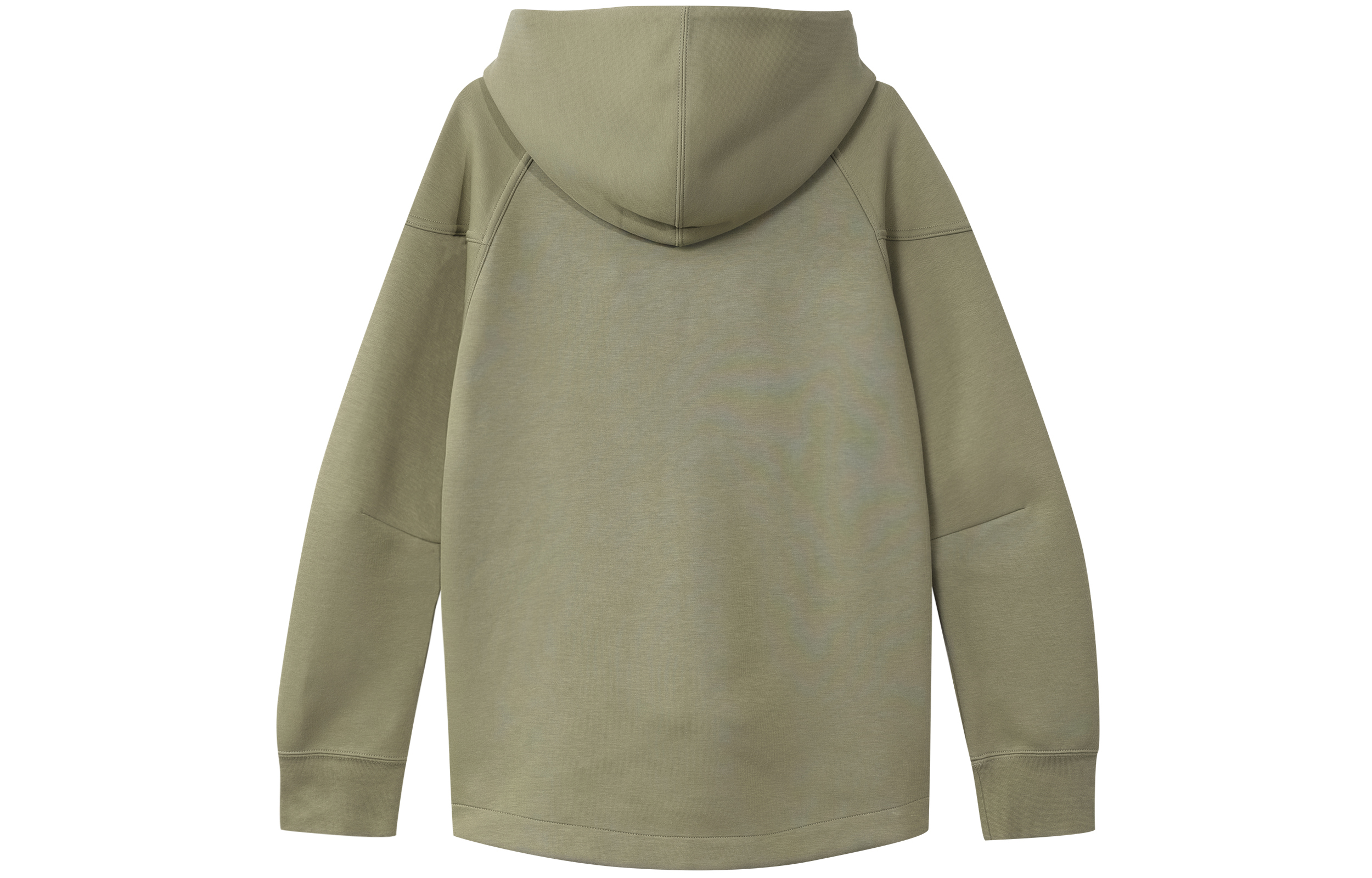 Lookbook (W) Nike 運動風衣科技抓絨連帽外套 橄欖綠 配標誌. FB8339-276