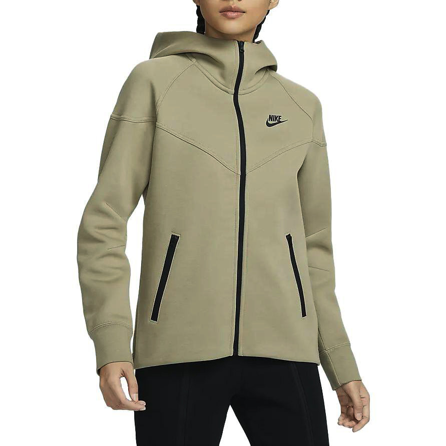 Purchase (W) Nike 運動風衣科技抓絨連帽外套 橄欖綠 配標誌. FB8339-276
