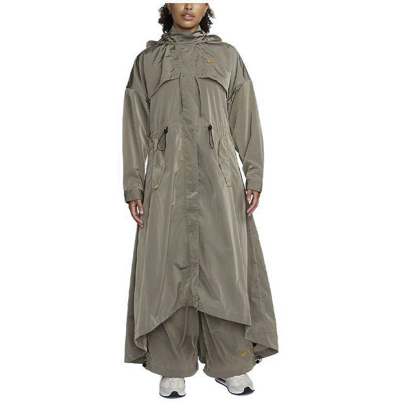 (Women) Nike Sportswear Tech Pack Long Hooded Jacket Women Khaki FB8357-247 圖 5