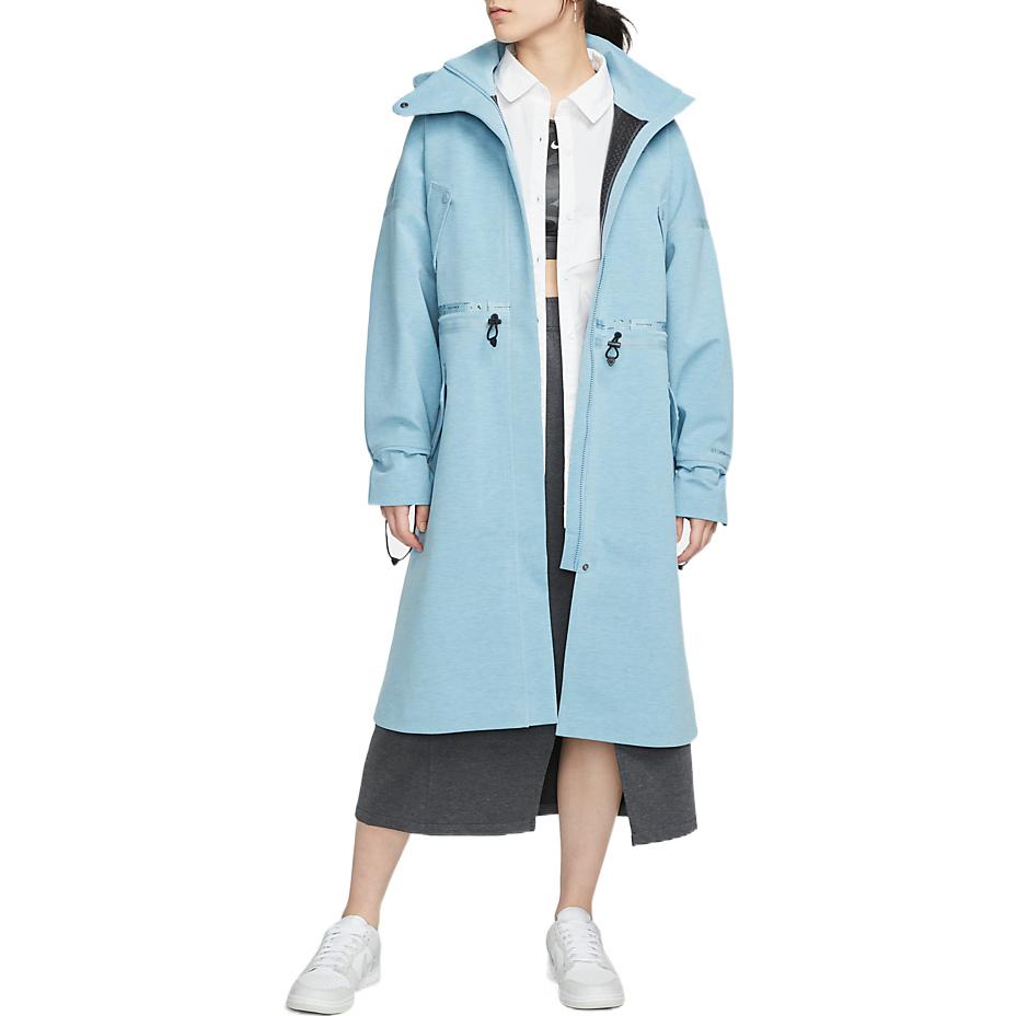 (Women) Nike Sportswear Tech Pack Storm-FIT ADV  Blue Long Hooded Jacket. DM6167-494 圖 4
