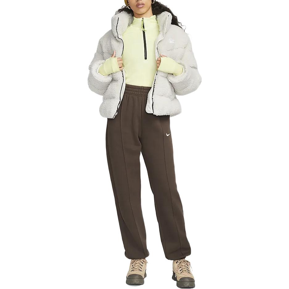 (Women) Nike Sportswear Therma-FIT City Series  Fleece Jacket Grey/White. DQ6869-072 圖 5