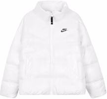 (Women) Nike Sportswear Therma-FIT City Series White Logo Puffer Jacket. DV0555-100 (Women) Nike Sportswear Therma-FIT City Series White Logo Puffer Jacket. DV0555-100