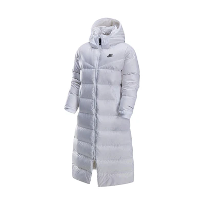 (Women) Nike Sportswear Therma-FIT City Series White Down Jacket with Hoodie DV0571-100