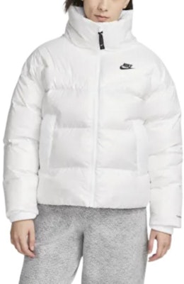 (W) 나이키 스포츠웨어 써마-FIT 시티 시리즈 화이트 로고 퍼퍼 재킷. DV0555-100 Purchase (W) 나이키 스포츠웨어 써마-FIT 시티 시리즈 화이트 로고 퍼퍼 재킷. DV0555-100