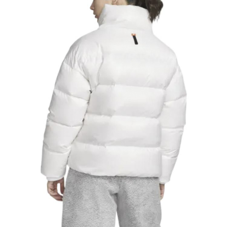 Details for (W) 나이키 스포츠웨어 써마-FIT 시티 시리즈 화이트 로고 퍼퍼 재킷. DV0555-100