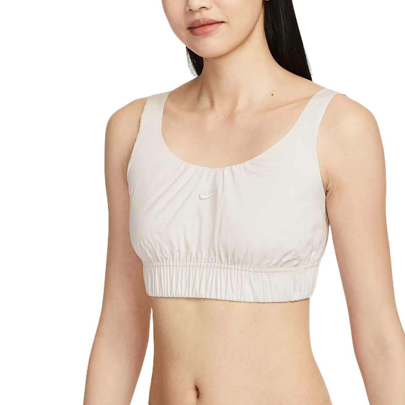 (Women) Nike Sportswear White Soft Versatile Tank Top HM6974-104