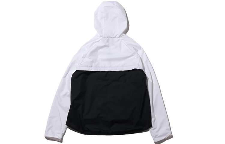 Lookbook (Women) Nike Sportswear Windrunner Waterproof Jacket Black White Colorblock BV3940-101