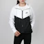 Shop (Women) Nike Sportswear Windrunner Waterproof Jacket Black White Colorblock BV3940-101