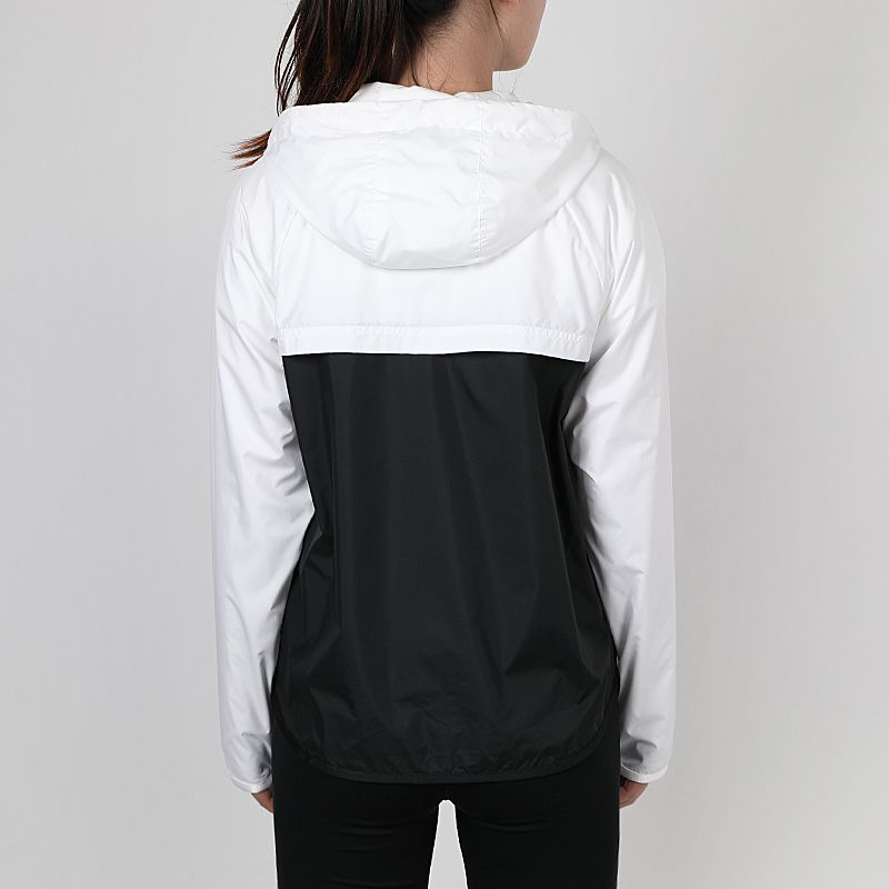 Purchase (Women) Nike Sportswear Windrunner Waterproof Jacket Black White Colorblock BV3940-101
