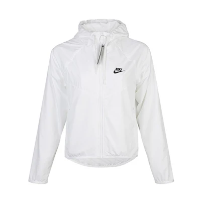 (Women) Nike Sportswear Windrunner Waterproof Zip Hoodie Jacket White BV3940-102