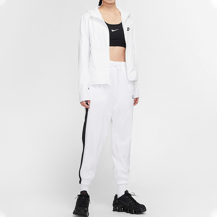 (Women) Nike Sportswear Windrunner Waterproof Zip Hoodie Jacket White BV3940-102 圖 4