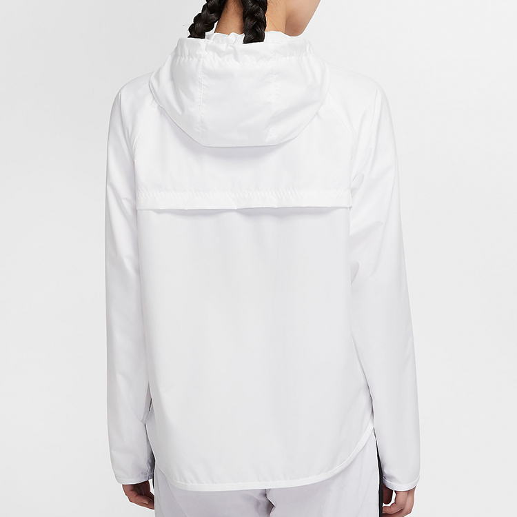 (Women) Nike Sportswear Windrunner Waterproof Zip Hoodie Jacket White BV3940-102 圖 6