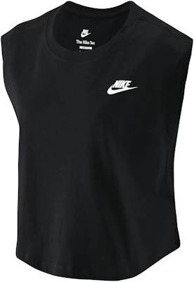 (Women) Nike Sportswear Women’s Black Sleeveless Tank with Solid Logo Design. FB8226-010 Buy (Women) Nike Sportswear Women’s Black Sleeveless Tank with Solid Logo Design. FB8226-010