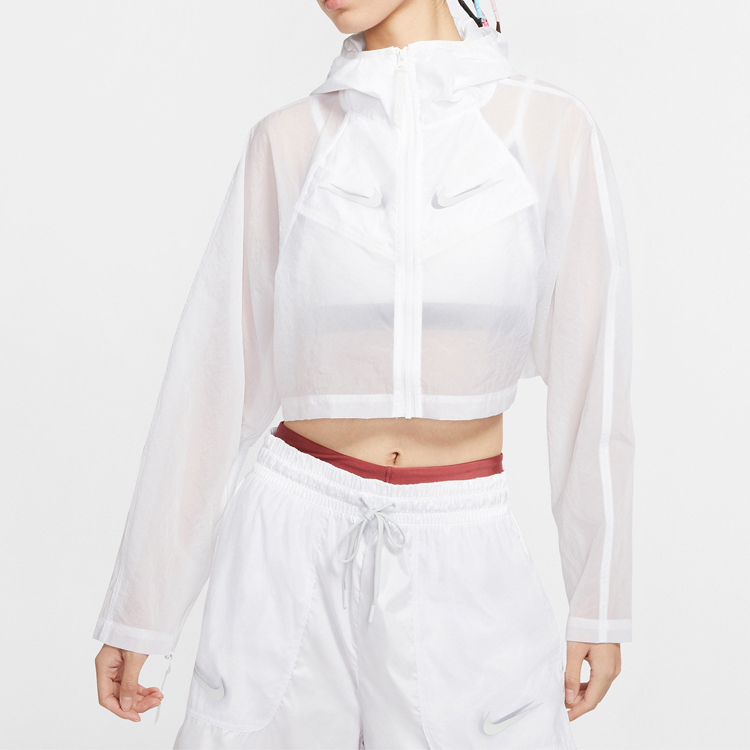 (Women) Nike Sportswear Woven Jacket White CT0765-100 圖 4