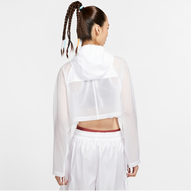 (Women) Nike Sportswear Woven Jacket White CT0765-100 圖 6
