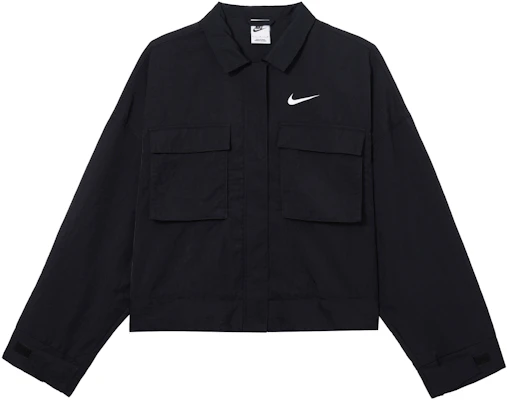 (W) Chaqueta Corta Nike SS22 Negra con Bolsillo Tejido DM6244-010 Buy (W) Chaqueta Corta Nike SS22 Negra con Bolsillo Tejido DM6244-010