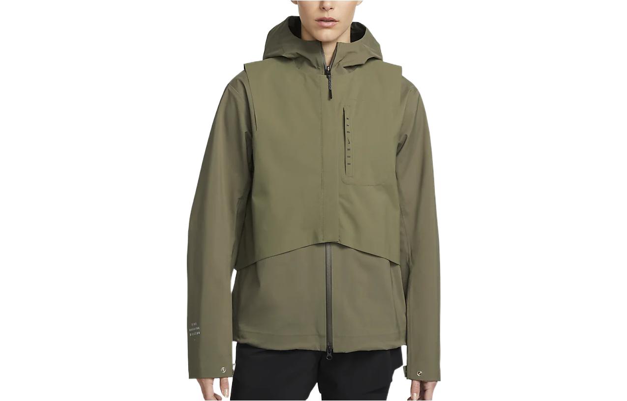 (Women) Nike Storm-FIT Run Division Reversible Jacket  Olive Green DV1247-222 圖 2