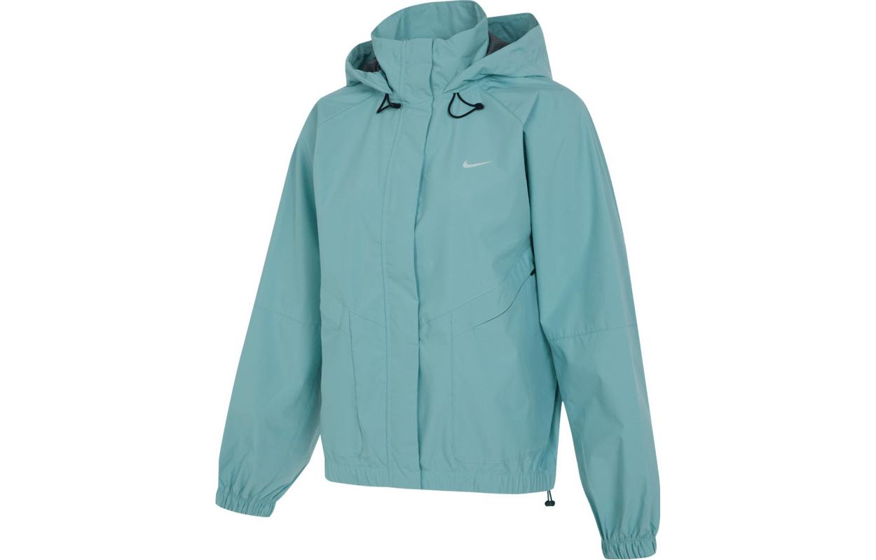 (Women) Nike Storm-FIT Swift Reflective Logo Windproof Running Jacket Women - Peacock Blue FB7493-309