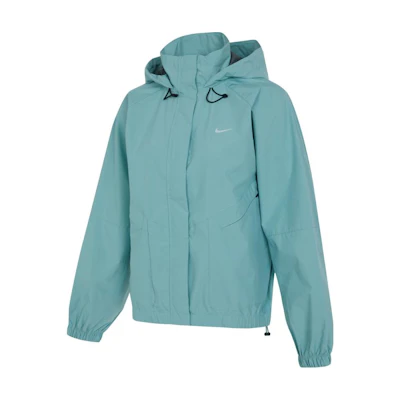 (Women) Nike Storm-FIT Swift Reflective Logo Windproof Running Jacket Women - Peacock Blue FB7493-309