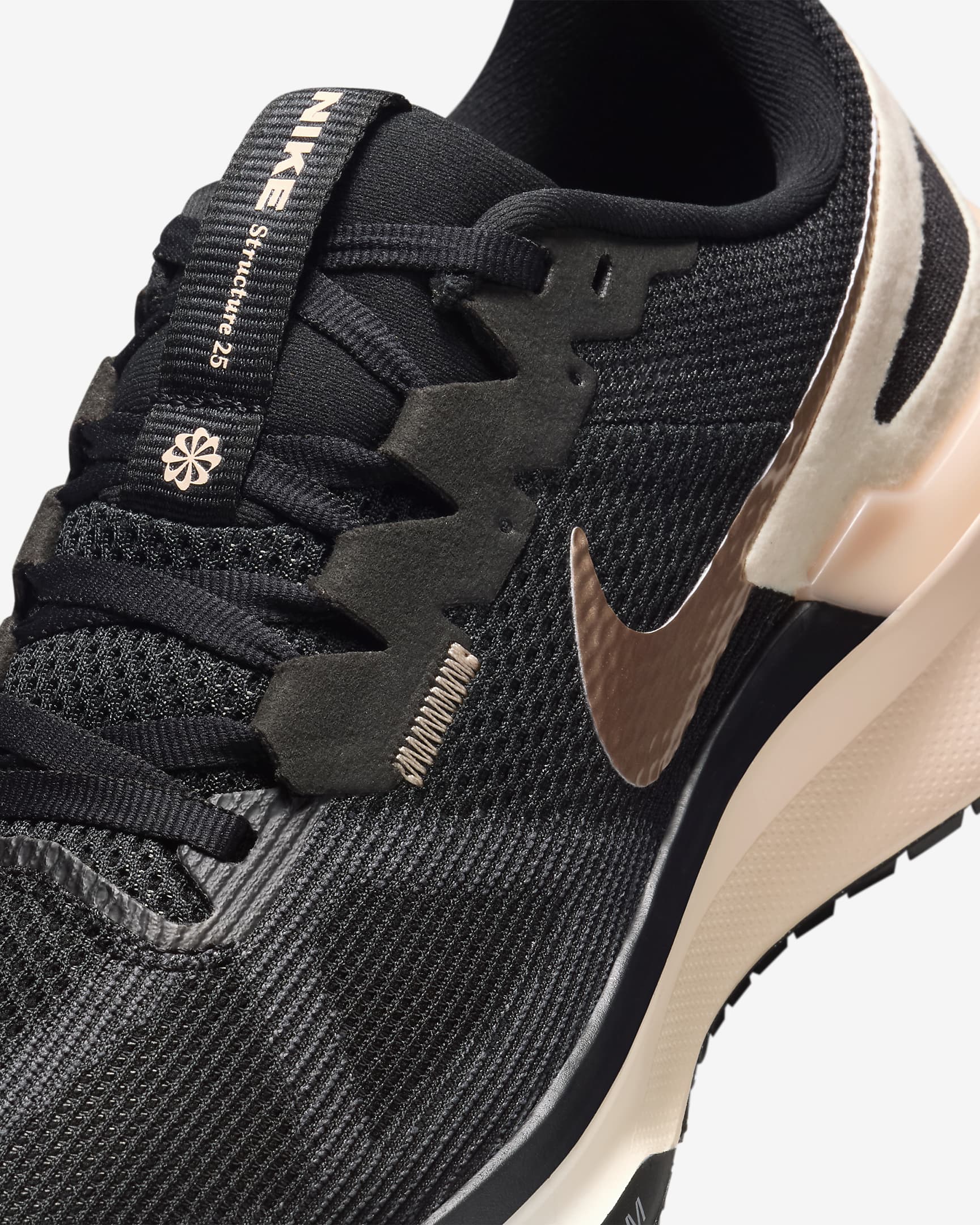Cheap (W) Nike Structure 25「黑色赤紅光」 DJ7884-008