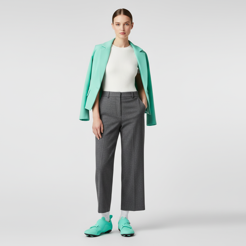 Lookbook (W) Nike SuperRep Cycle 'Green Glow' Hijau Bersinar CJ0775-305